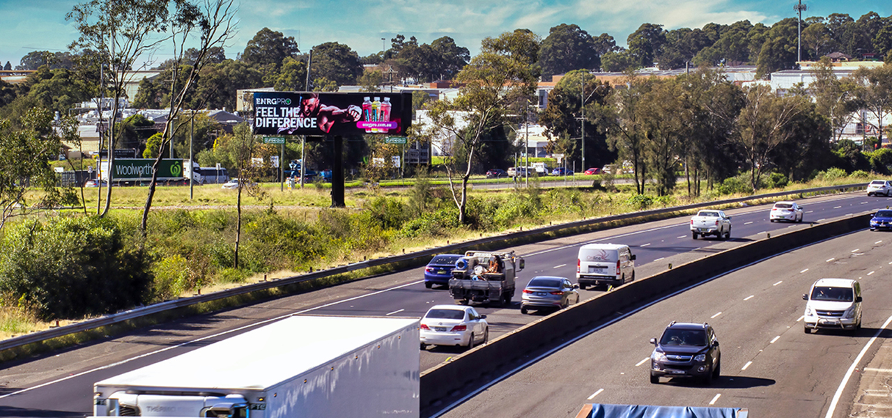 Eimedia M4 Motorway East Digital Billboard